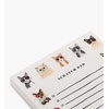 RIFLE PAPER CO. Checklist Notepad 75 Tear-Off Pages, Manage Important Tasks, Jot Down a To-Do List, or Leave a Sweet Message with our Illustrated Notepads (6.5″ L x 4.25″ W), Cool Cats(Cool Cats)