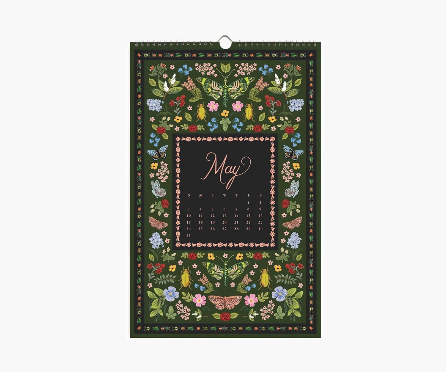 image:imageRIFLE PAPER CO 2027 Dog of the Month Kitchen Calendar Dated for the Months of Jan Dec 2027 Includes 12 Illustrations Remember Birthdays Anniversaries Celebrations and MoreFlora
