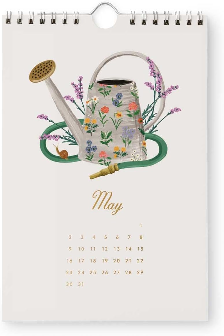 image:imageRIFLE PAPER CO 2027 Dog of the Month Kitchen Calendar Dated for the Months of Jan Dec 2027 Includes 12 Illustrations Remember Birthdays Anniversaries Celebrations and MoreGarden Study