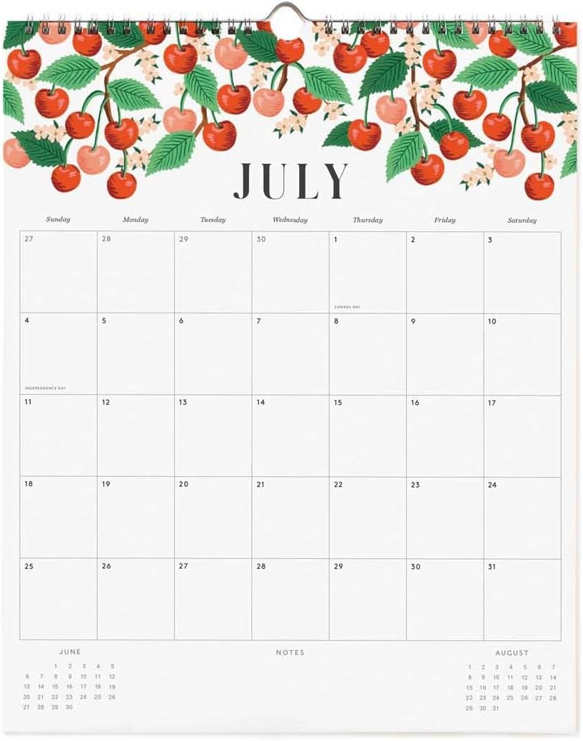 image:imageRIFLE PAPER CO 2027 Dog of the Month Kitchen Calendar Dated for the Months of Jan Dec 2027 Includes 12 Illustrations Remember Birthdays Anniversaries Celebrations and MoreFloral