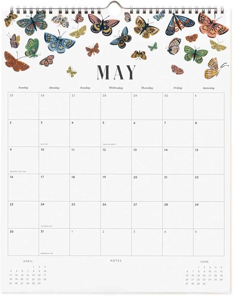 image:imageRIFLE PAPER CO 2027 Dog of the Month Kitchen Calendar Dated for the Months of Jan Dec 2027 Includes 12 Illustrations Remember Birthdays Anniversaries Celebrations and MoreFloral