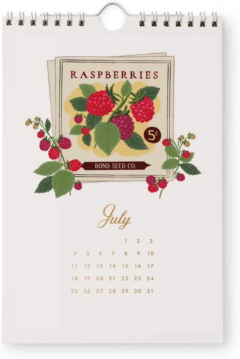 image:imageRIFLE PAPER CO 2027 Dog of the Month Kitchen Calendar Dated for the Months of Jan Dec 2027 Includes 12 Illustrations Remember Birthdays Anniversaries Celebrations and MoreGarden Study