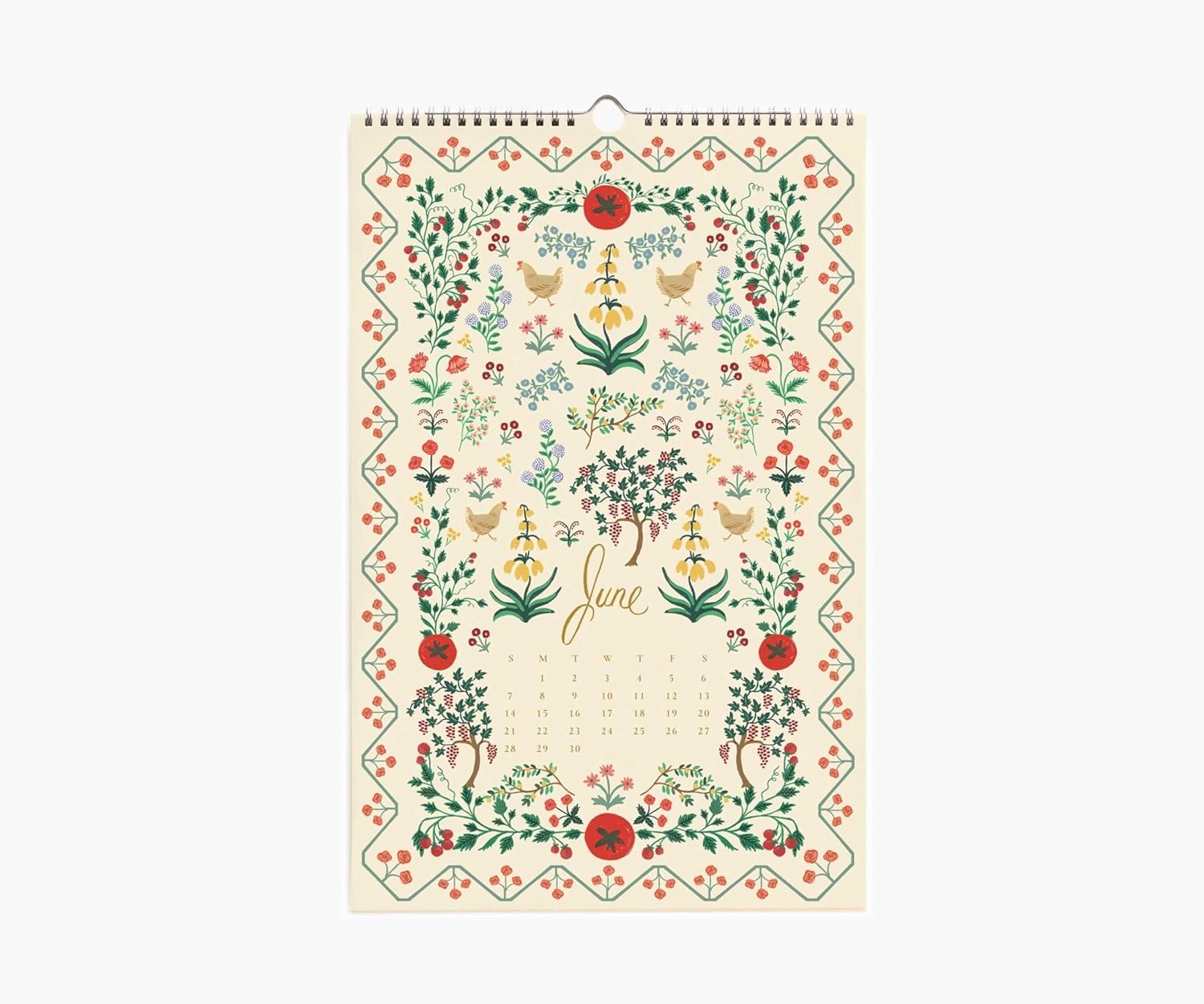 image:imageRIFLE PAPER CO 2027 Dog of the Month Kitchen Calendar Dated for the Months of Jan Dec 2027 Includes 12 Illustrations Remember Birthdays Anniversaries Celebrations and MoreFlora