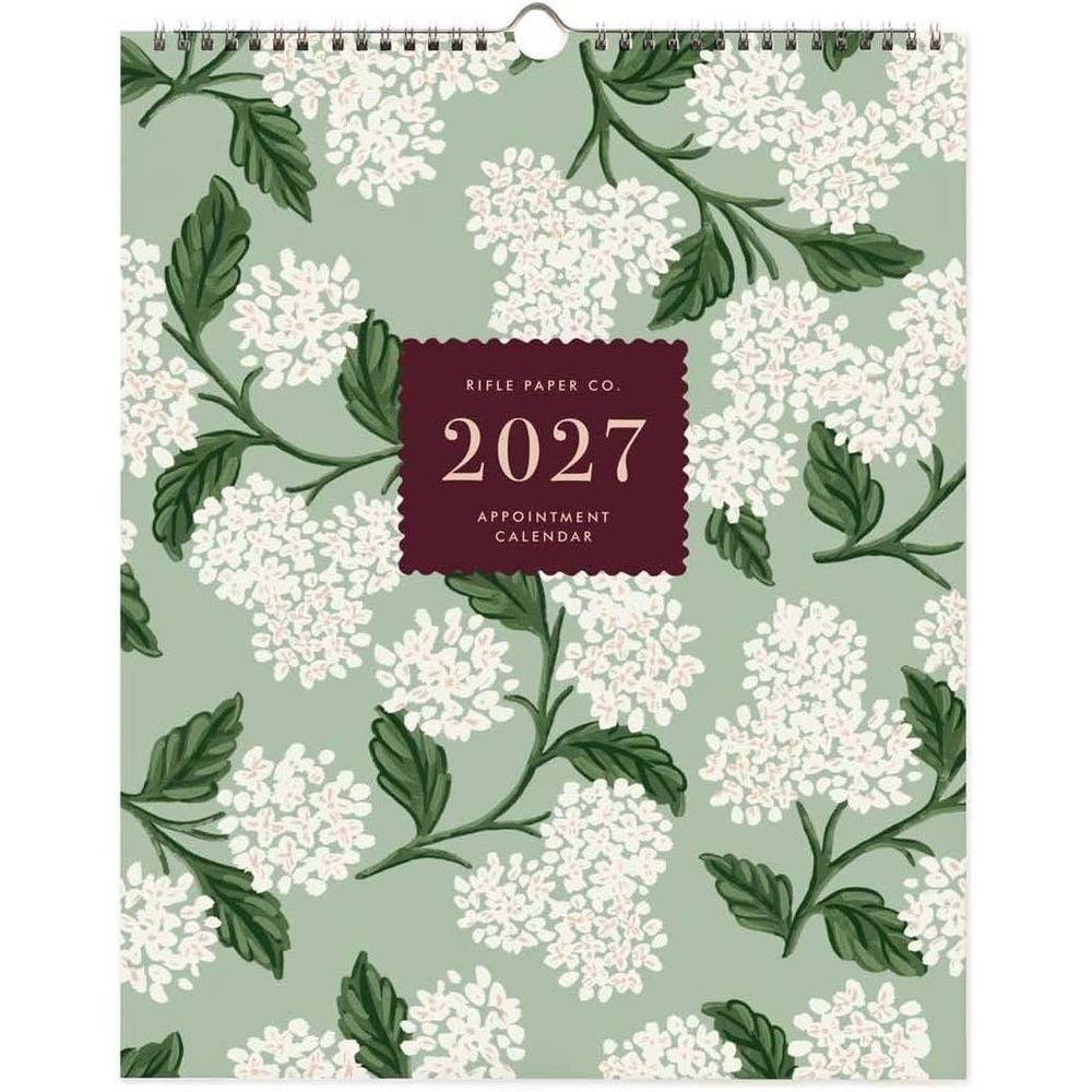 image:imageRIFLE PAPER CO 2027 Dog of the Month Kitchen Calendar Dated for the Months of Jan Dec 2027 Includes 12 Illustrations Remember Birthdays Anniversaries Celebrations and MoreFloral