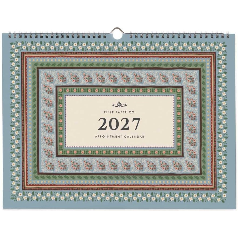 image:imageRIFLE PAPER CO 2027 Dog of the Month Kitchen Calendar Dated for the Months of Jan Dec 2027 Includes 12 Illustrations Remember Birthdays Anniversaries Celebrations and MorePaisley