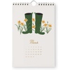 RIFLE PAPER CO. 2027 Dog of the Month Kitchen Calendar, Dated for the Months of Jan. – Dec. 2027, Includes 12 Illustrations, Remember Birthdays, Anniversaries, Celebrations and More(Garden Study)