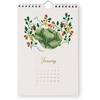 RIFLE PAPER CO. 2027 Dog of the Month Kitchen Calendar, Dated for the Months of Jan. – Dec. 2027, Includes 12 Illustrations, Remember Birthdays, Anniversaries, Celebrations and More(Garden Study)