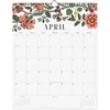 RIFLE PAPER CO. 2027 Dog of the Month Kitchen Calendar, Dated for the Months of Jan. – Dec. 2027, Includes 12 Illustrations, Remember Birthdays, Anniversaries, Celebrations and More(Floral)