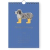 RIFLE PAPER CO. 2027 Dog of the Month Kitchen Calendar, Dated for the Months of Jan. – Dec. 2027, Includes 12 Illustrations, Remember Birthdays, Anniversaries, Celebrations and More(Cats & Dogs)