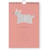RIFLE PAPER CO. 2027 Dog of the Month Kitchen Calendar, Dated for the Months of Jan. – Dec. 2027, Includes 12 Illustrations, Remember Birthdays, Anniversaries, Celebrations and More(Cats & Dogs)
