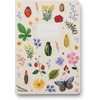 RIFLE PAPER CO. Assorted Set of 3 Mimi Notebooks, 8.5″ L x 6″ W, Set Of 3, 64 Ruled Pages With Gold Ink, Full-Color Die-Cut Canvas Cover With White Text Paper Interior(Curio)