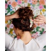 RIFLE PAPER CO. Hydrangea Claw Clip Set, Styling Hair Accessory for Women, Fashion Set for Girls, Floral Print for Everyday Use and Keeping your Locks Controlled(Garden Party)