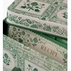 RIFLE PAPER CO. Recipe Tin, Includes 24 Individual Cards and 12 Dividers, Holds Approximately 200 Inserts, Box Size 4.25″ W x 6.25″ L x 5″ H, Home Sweet Home Design(Artichoke)