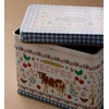 RIFLE PAPER CO. Recipe Tin, Includes 24 Individual Cards and 12 Dividers, Holds Approximately 200 Inserts, Box Size 4.25″ W x 6.25″ L x 5″ H, Home Sweet Home Design(Home Sweet Home)