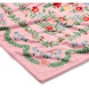 RIFLE PAPER CO. Rosette Floral Pattern Ultra-Soft Plush Fleece Throw Blanket, Luxuriously Soft Screen Printed Throw, 100% Polyester (80″ W X 50″ L), Perfect for Snuggling