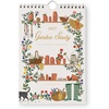 RIFLE PAPER CO. 2027 Dog of the Month Kitchen Calendar, Dated for the Months of Jan. – Dec. 2027, Includes 12 Illustrations, Remember Birthdays, Anniversaries, Celebrations and More(Garden Study)