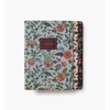 RIFLE PAPER CO. Assorted Set of 3 Mimi Notebooks, 8.5″ L x 6″ W, Set Of 3, 64 Ruled Pages With Gold Ink, Full-Color Die-Cut Canvas Cover With White Text Paper Interior(Gracie)