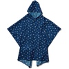 RIFLE PAPER CO. Ditsy Hydrangea Packable Rain Poncho, Printed in Full Color, Easily Packs into Attached Pouch, Made from 100% Recycled Polyester (49.2″ W x 35.4″ L)