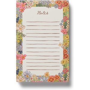 RIFLE PAPER CO. Mimi Notepad Checklist Notepad 75 Tear-Off Pages, Manage Important Tasks, Jot Down a To-Do List, or Leave a Sweet Message (6.5″ L x 4.25″ W)