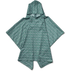 RIFLE PAPER CO. Rose Study Packable Rain Poncho, Printed in Full Color, Easily Packs into Attached Pouch, Made From 100% Recycled Polyester (49.2″ W x 35.4″ L)