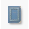RIFLE PAPER CO. Small Embroidered Photo Album Picture Book For Special Photos, Photograph Organizer for Wedding and Baby Images, Family Memory Keepsake Gift, Delphine